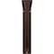 Ekena Millwork Galveston Wrought Iron Bracket, (Triple center brace), Antiqued Copper 2"W x 7 1/2"D x 10"H BKTM02X07X10TGLACO - alternate 8